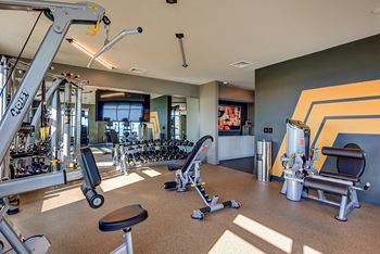 State-of-the-art fitness center